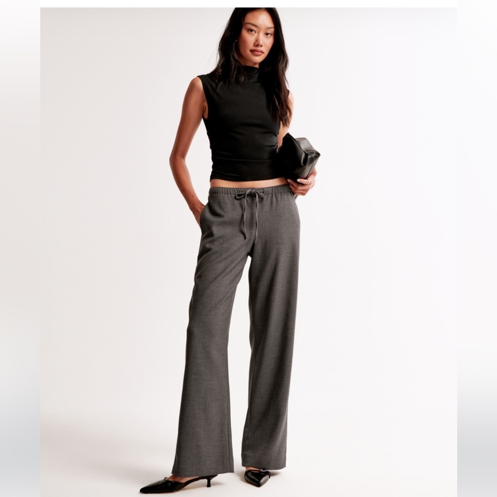 Abercrombie & Fitch Menswear Pull-On Pant - dark gray